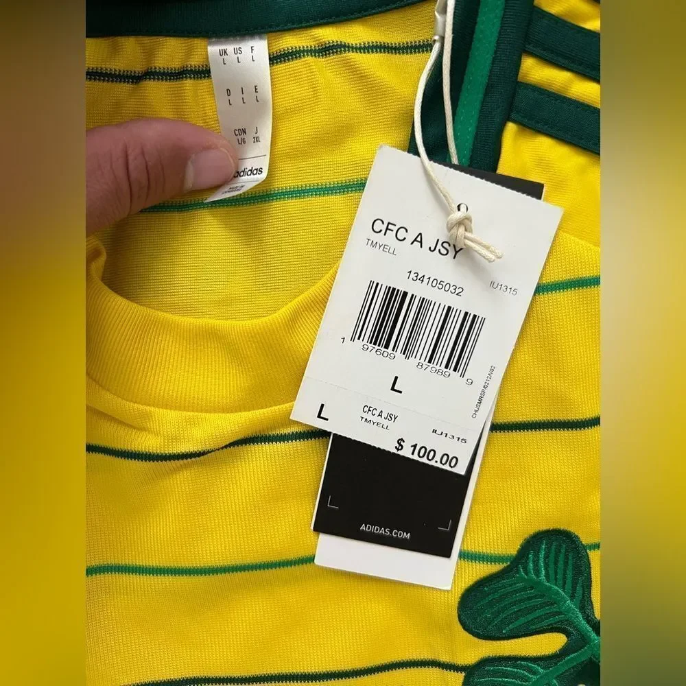 Adidas Glasgow Celtic FC 2024/2025 Away Soccer Jersey